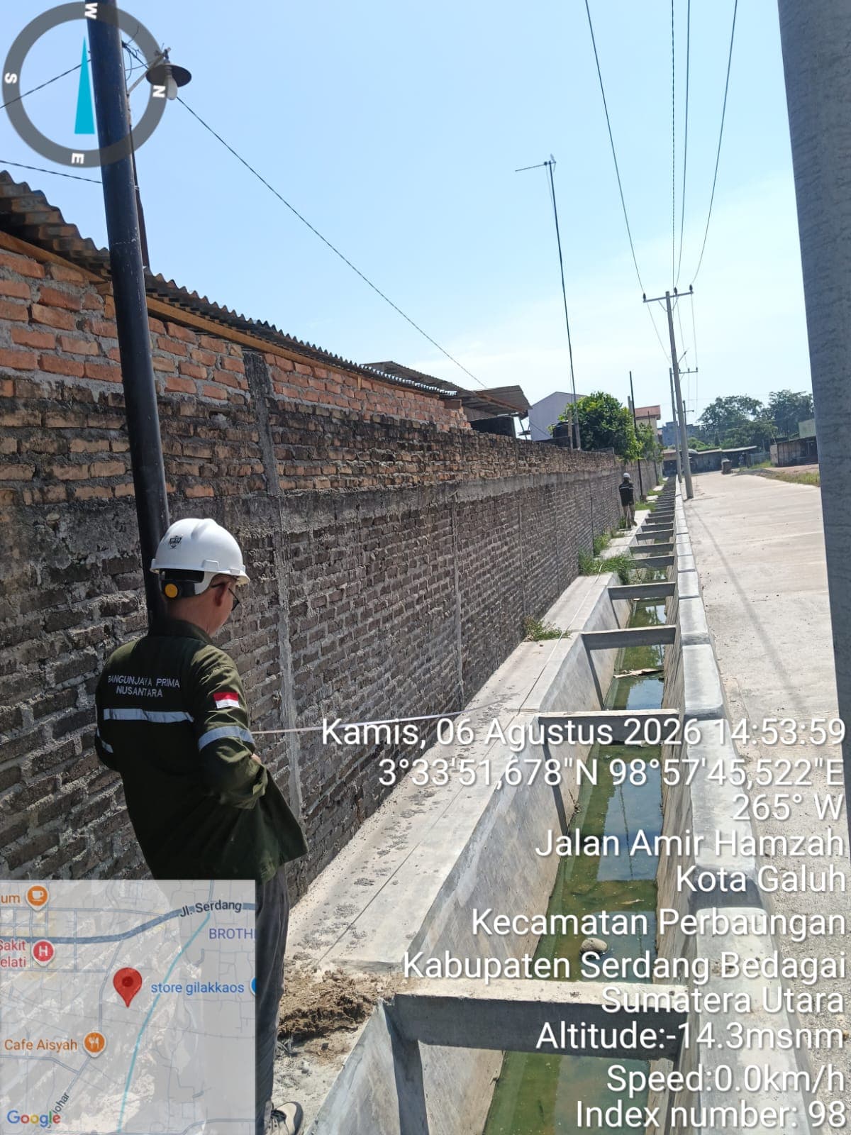 Pembangunan jaringan fiber optik BPN
